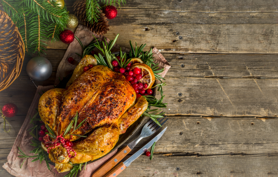 Recette de chapon farci de Noël