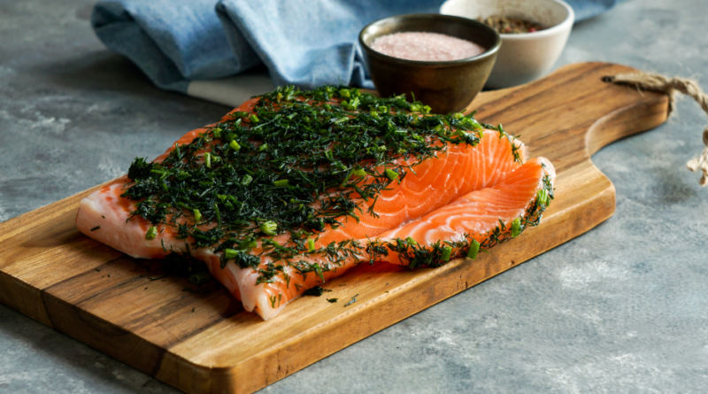 Saumon gravlax