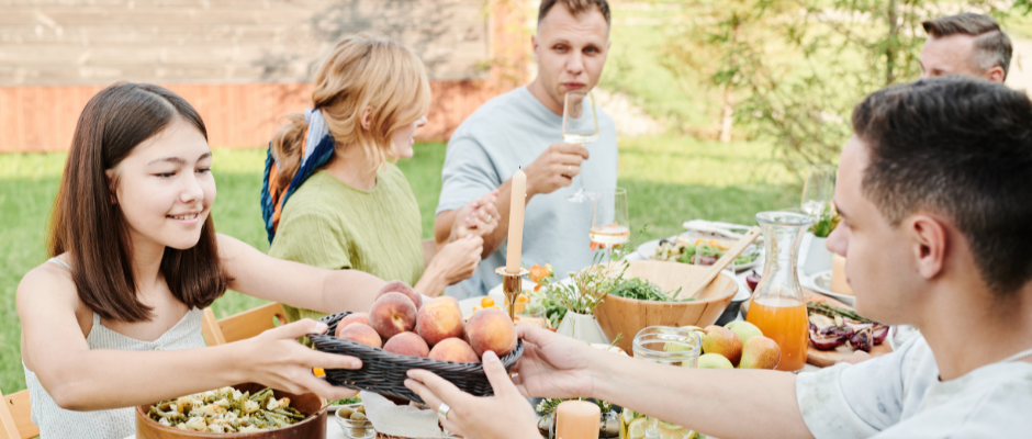 Manger en été