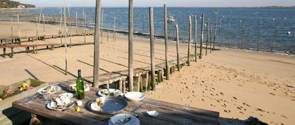 Cabane d'huitres au Cap Ferret