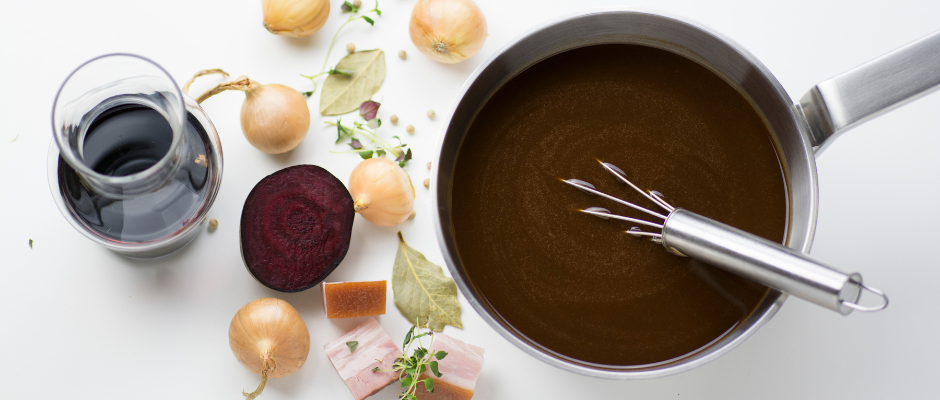 Sauce au vin rouge