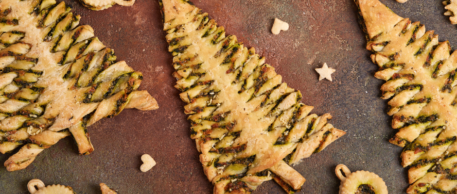 Le Sapin Feuilleté au Pesto : la Recette simple de Noël